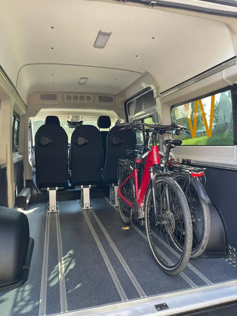 Fahrräder einseitig