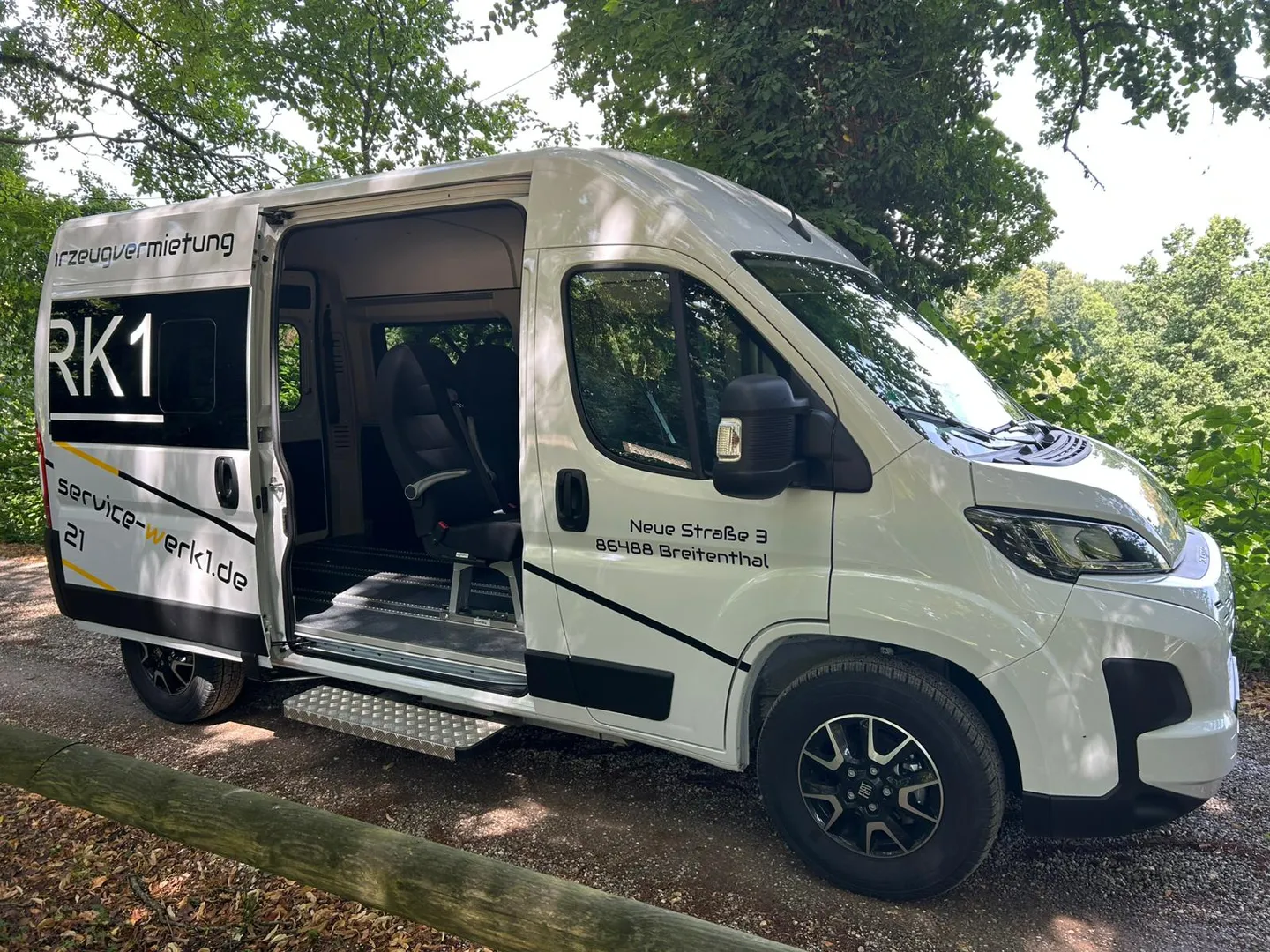 Fiat Ducato Seite Offen